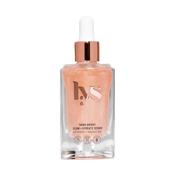 Think Bright Glow + Hydrate Serum with Vitamin C & Hyaluronic Acid NIB - Picture 1 of 7